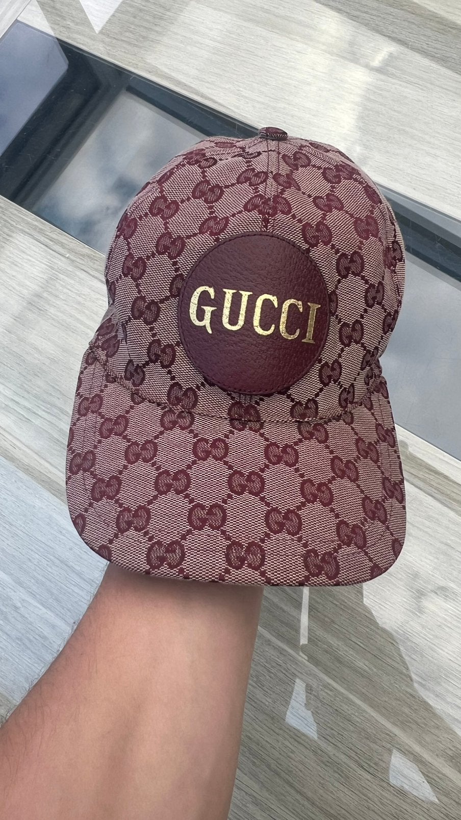 Casquette gucci taille s, Ophalen, Zo goed als nieuw, Pet