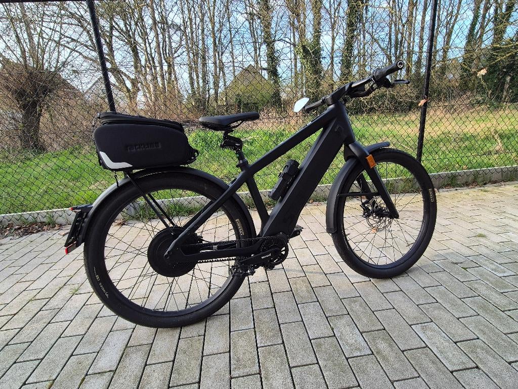 Stromer ST3 Pinion –weinig km (1000 km) – maat M – topstaat, 51 à 55 cm, 50 km par batterie ou plus, Comme neuf, Enlèvement
