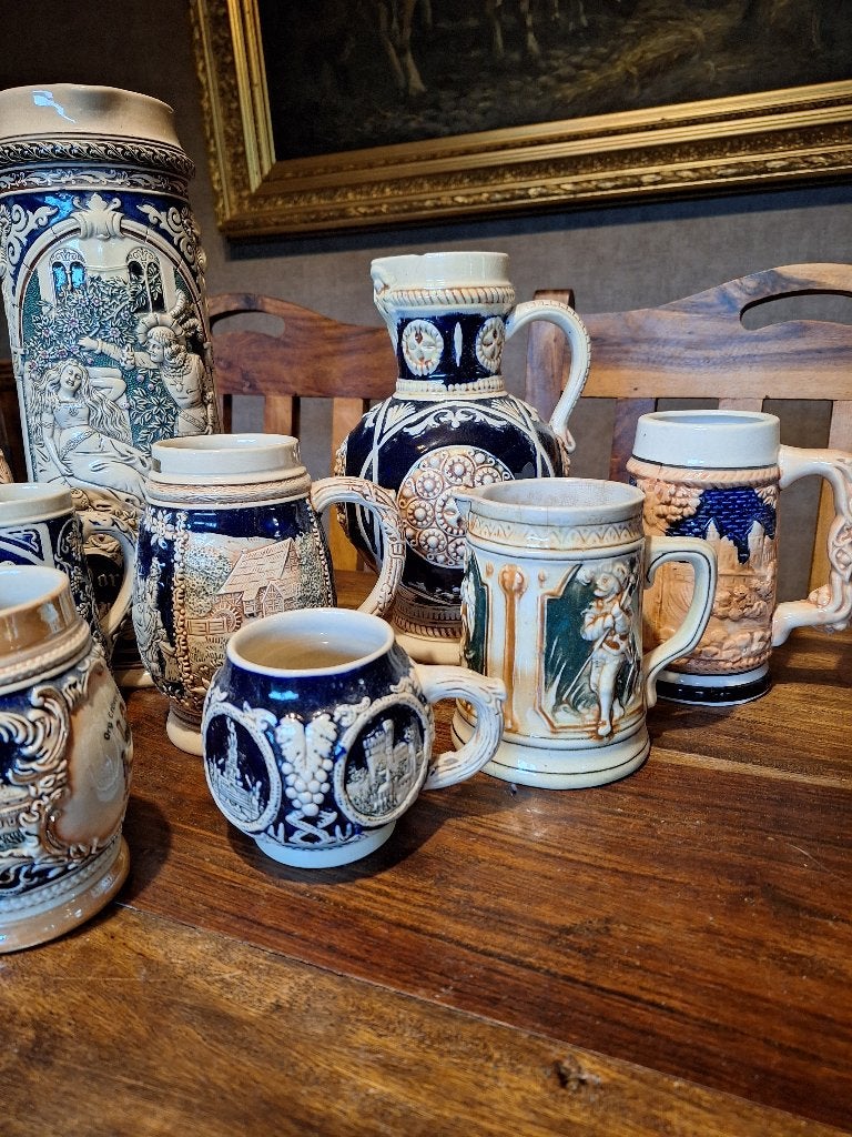 Duitse bierpotten plus goulash pot, Antiek en Kunst, Ophalen
