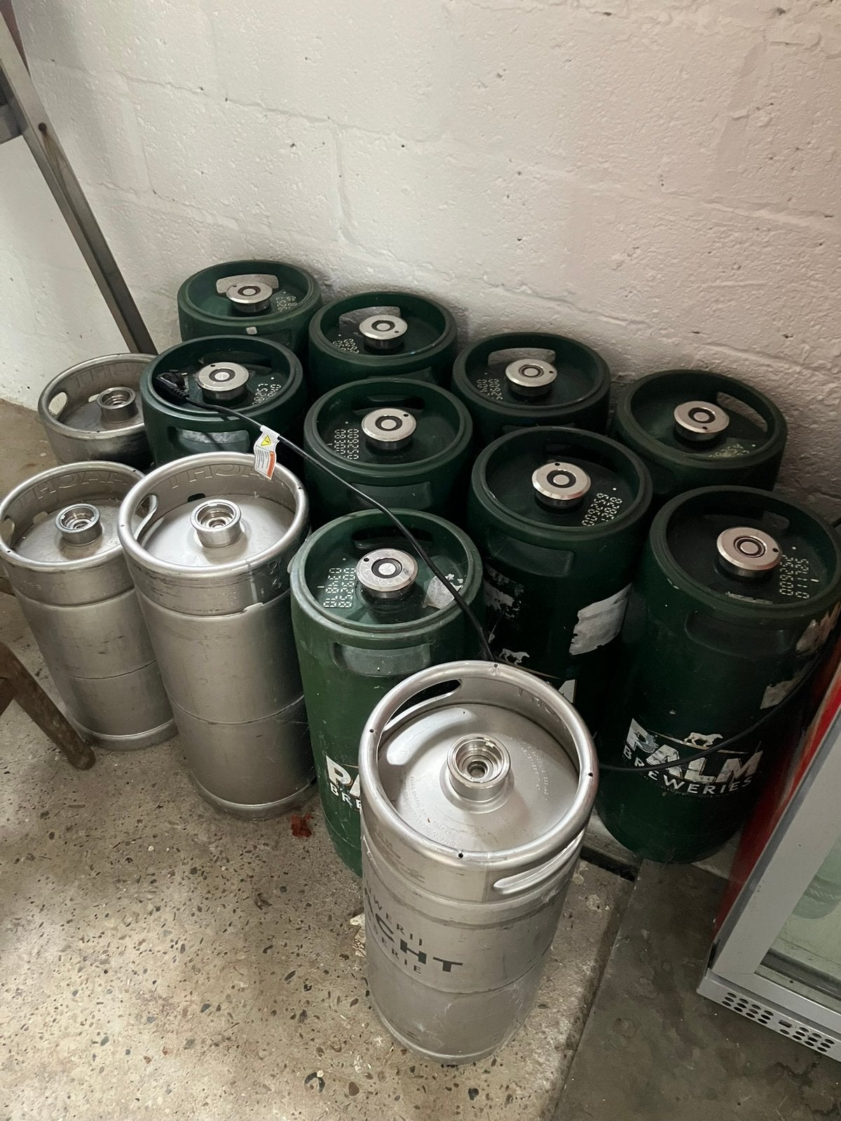 Biervaten Palm en Haacht, Ophalen, Gebruikt