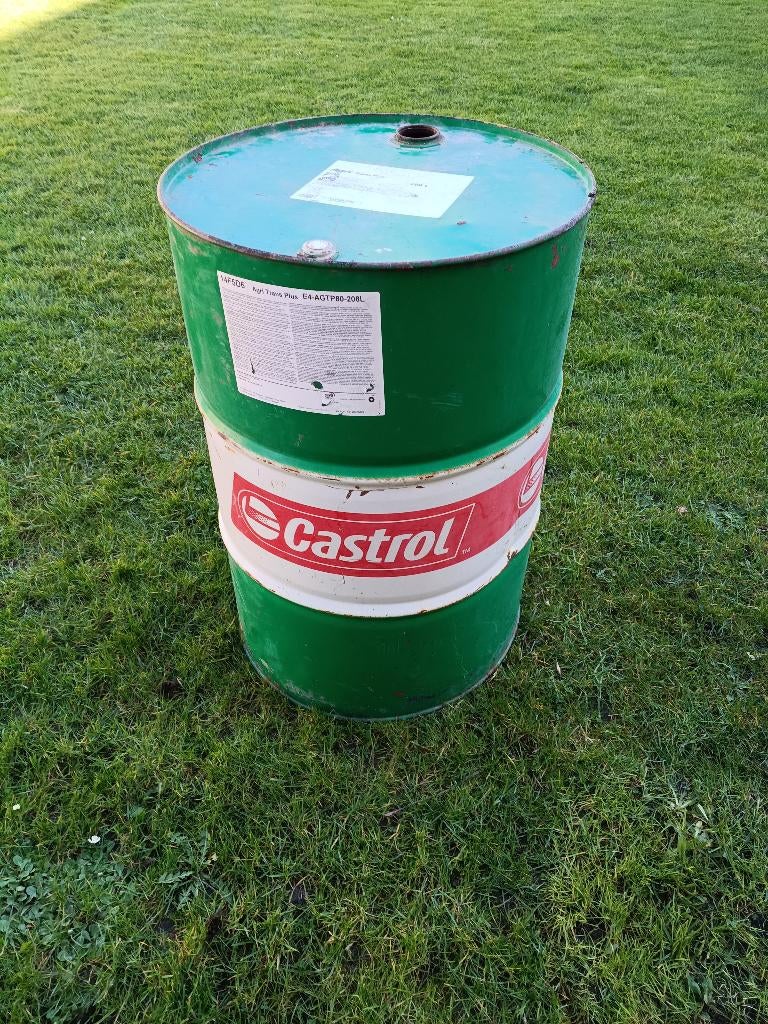 bidon 200l castol vide, Ophalen, Gebruikt, Overige typen