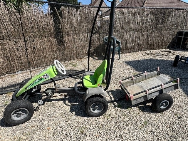 Berg gocart XL + kar, Ophalen, Gebruikt, Berg, Met kar of aanhanger