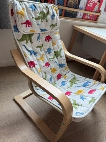 Kinderfauteuil "POÄNG" van Ikea, Kinderen en Baby's, Ophalen, Zo goed als nieuw, Hangstoel