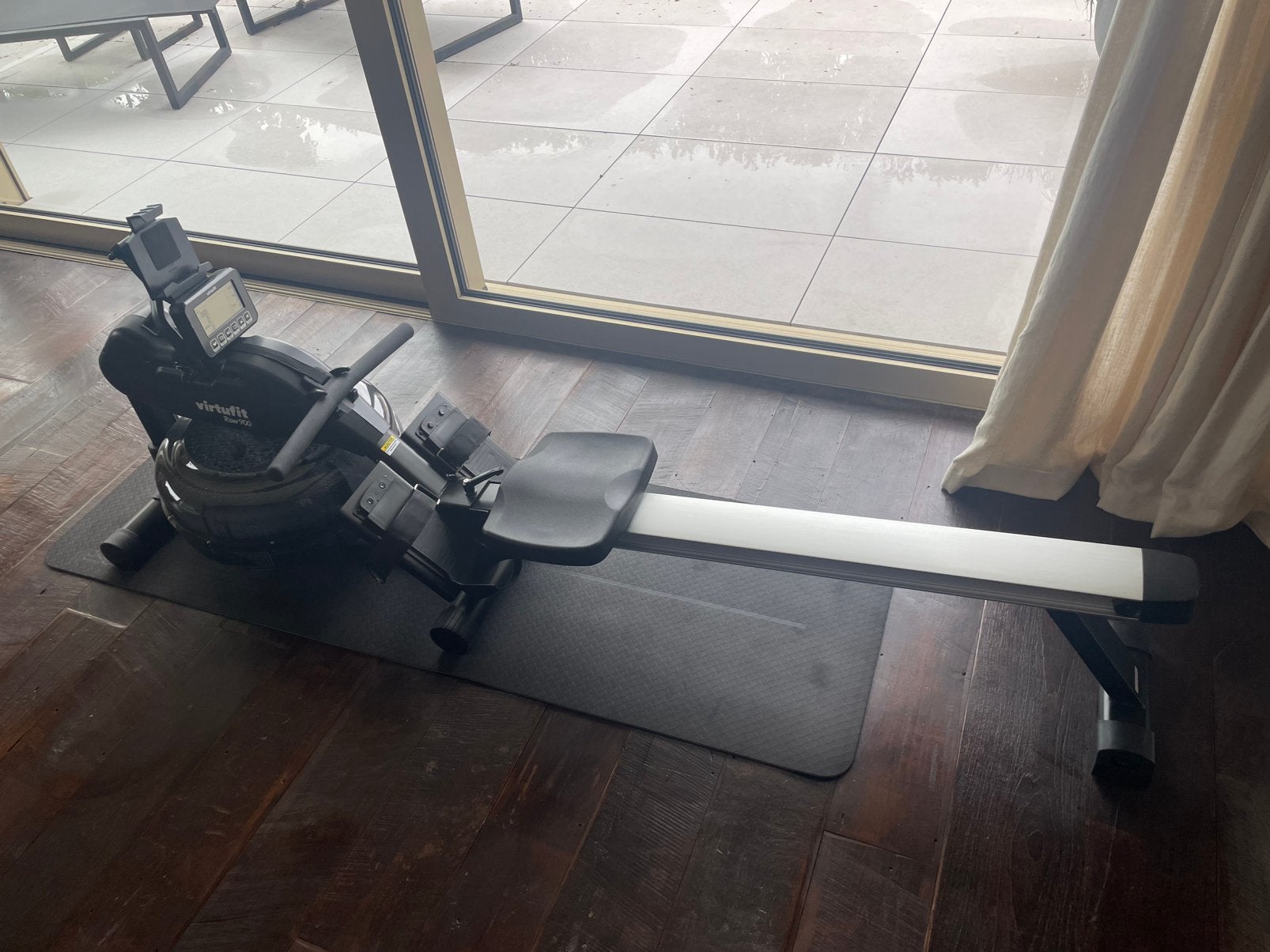 Roeitrainer op water, Sport en Fitness, Ophalen, Aluminium, Roeitrainer, Buik
