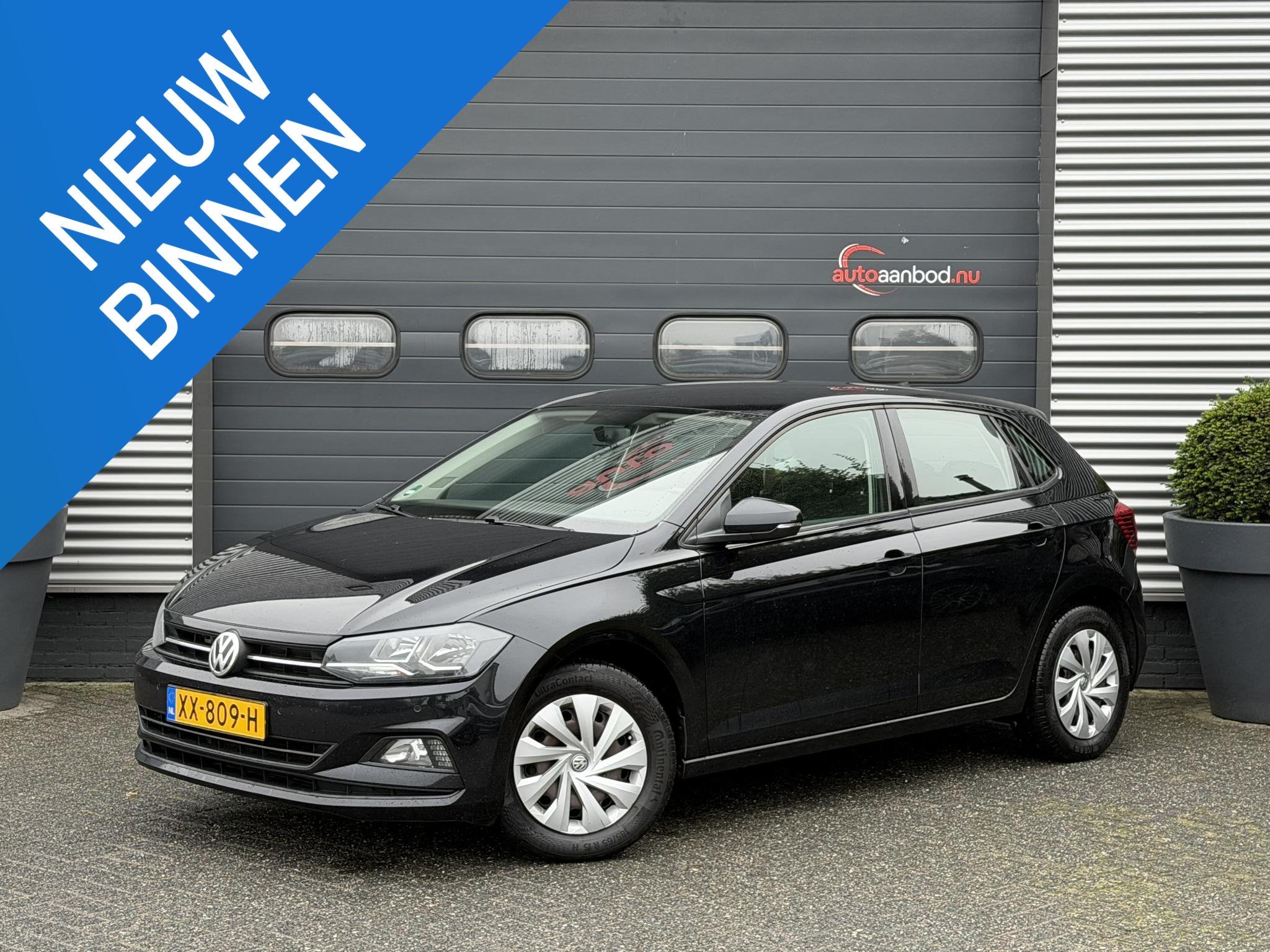 Volkswagen Polo 1.0 TSI DSG Comfortline (automatique), Autos, Euro 6, Entreprise, Noir, 5 portes
