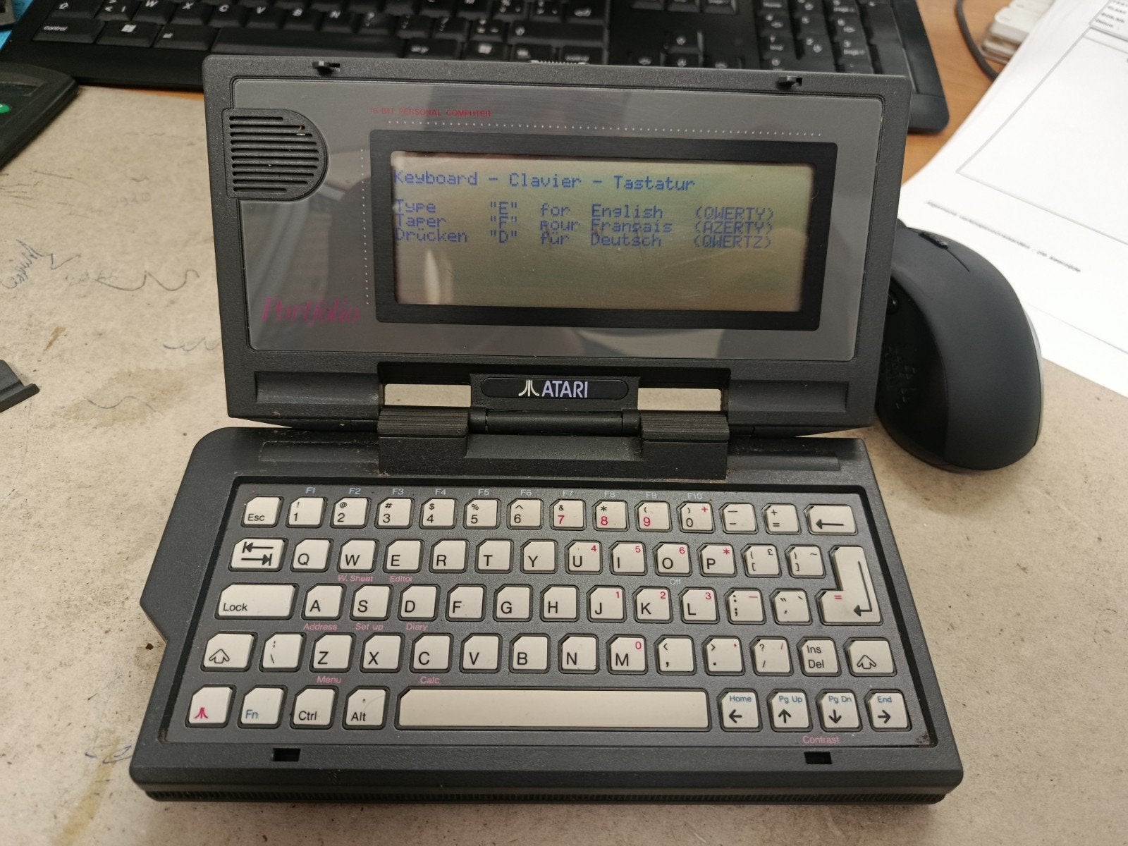 ATARI Portfolio, Computers en Software, Ophalen of Verzenden