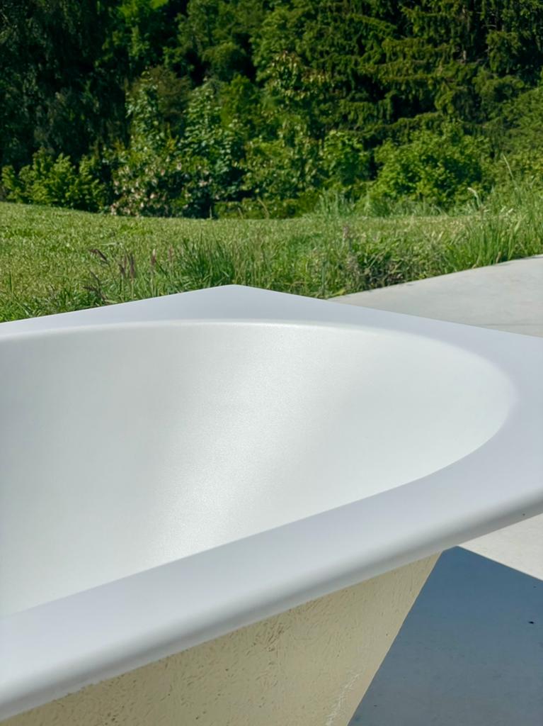 Baignoire encastrable Luca Varess Snello blanc mat – NEUVE, Bricolage & Construction, Sanitaire, Enlèvement ou Envoi, Neuf, Baignoire