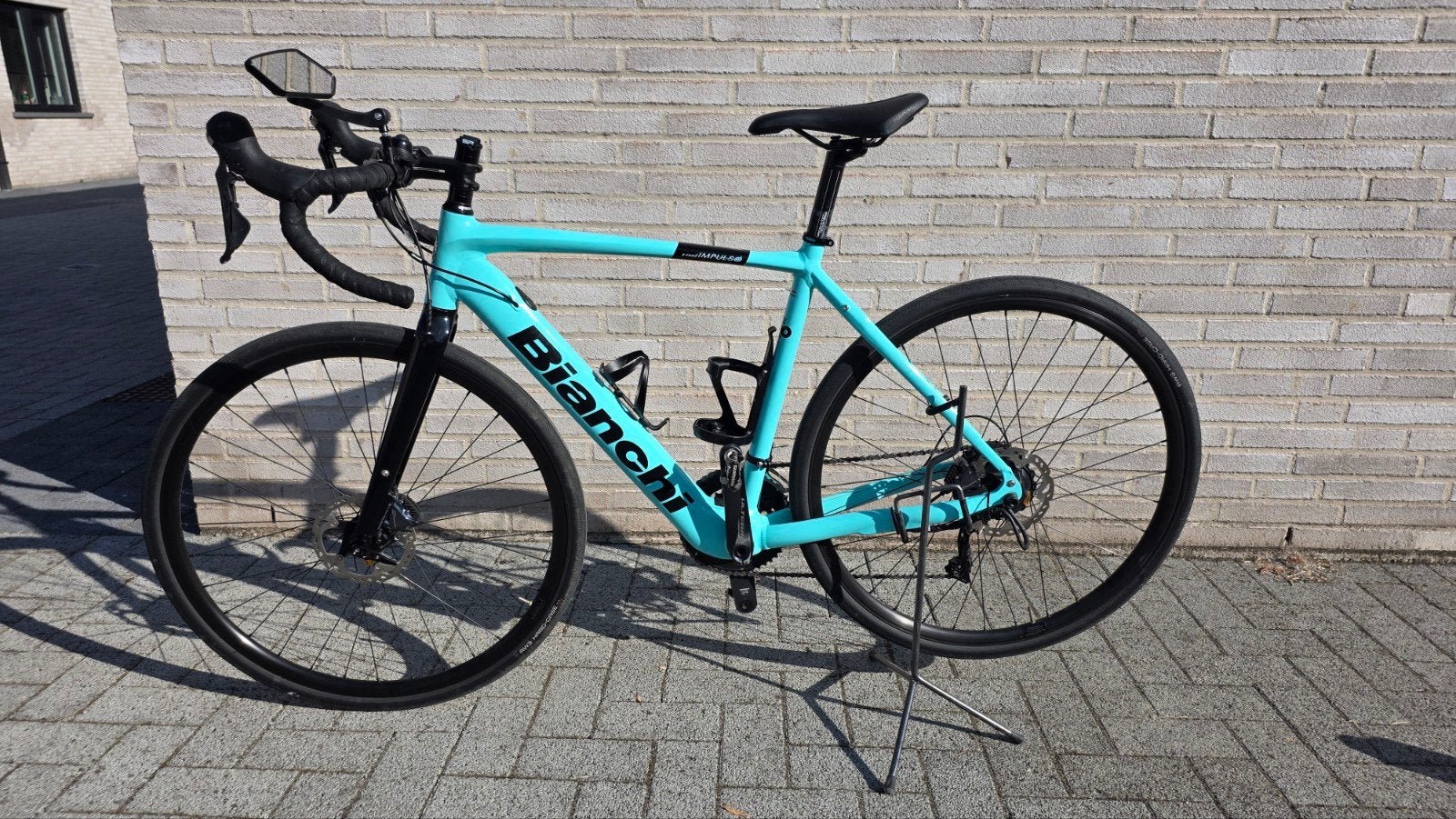 Vélo de route électrique Bianchi e-impulso Road Ultegra, Vélos & Vélomoteurs, 51 à 55 cm, Enlèvement, Comme neuf, 50 km par batterie ou plus