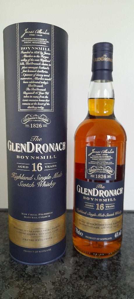 Glendronach whisky Old Boynsmill 16y, Collections, Vins, Enlèvement ou Envoi, Neuf, Pleine