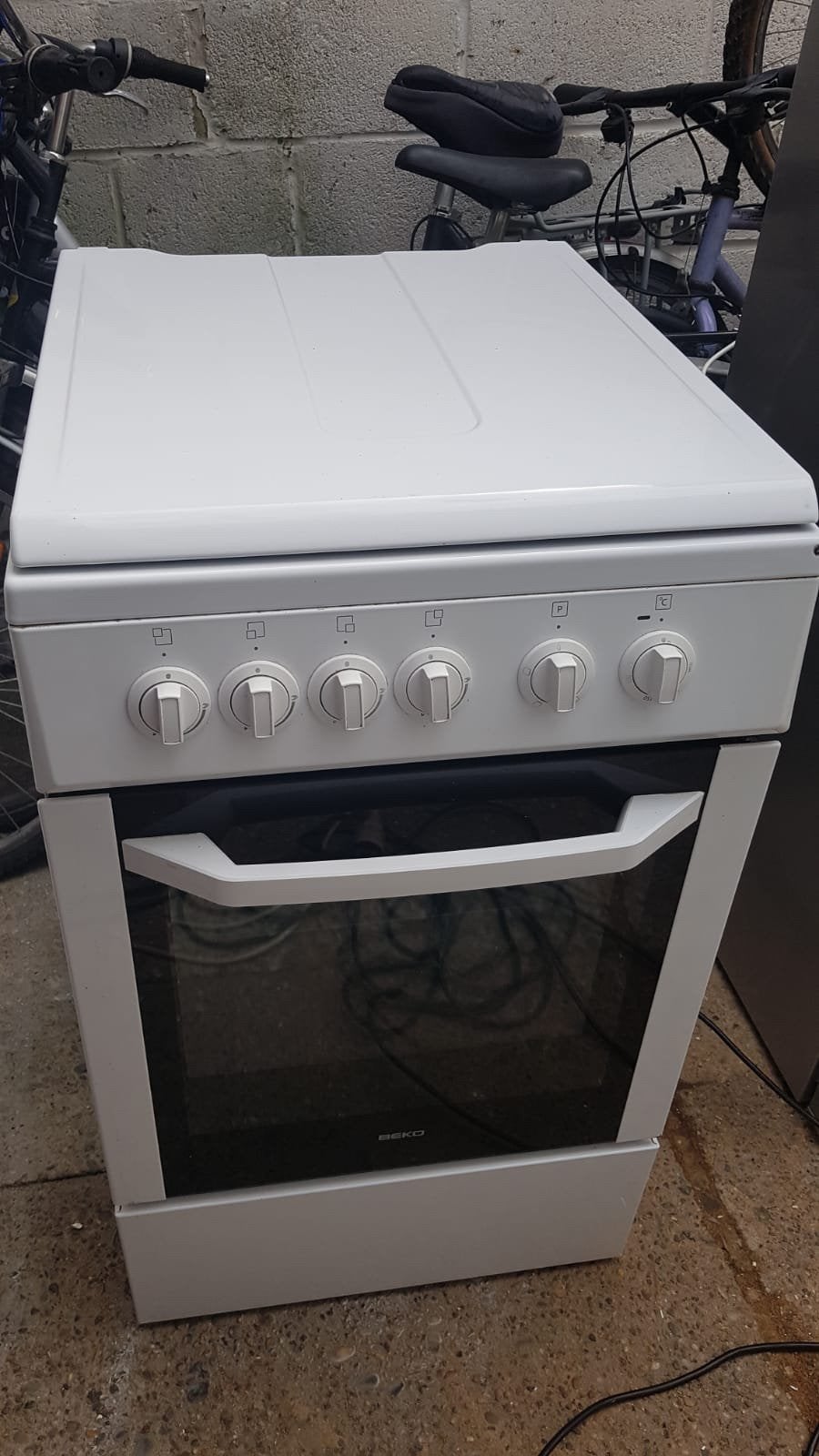 cuisiniere à gaz beko etat Neuf !, Tussenbouw, Zo goed als nieuw, Gas, 45 tot 60 cm