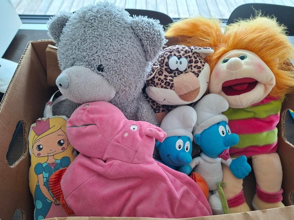 Knuffels, Ophalen, Zo goed als nieuw