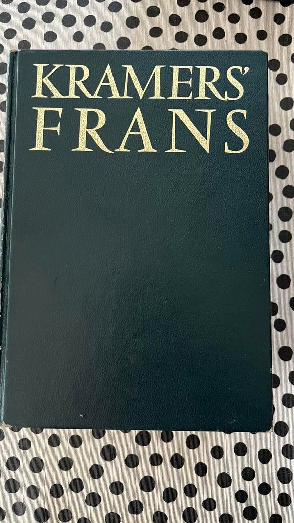 Woordenboek Kramers, Livres, Dictionnaires, Enlèvement, Kramers, Français