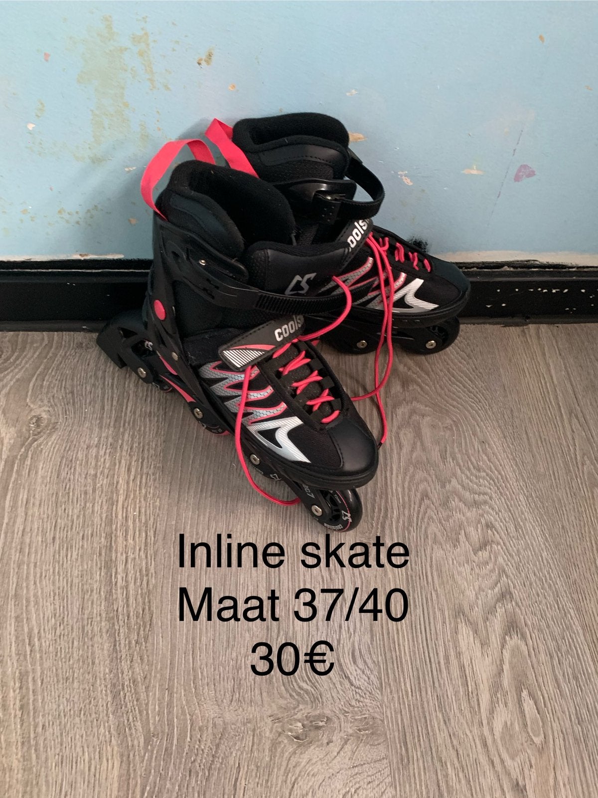 Inline skate maat 37/40, Sport en Fitness, Ophalen, Zo goed als nieuw