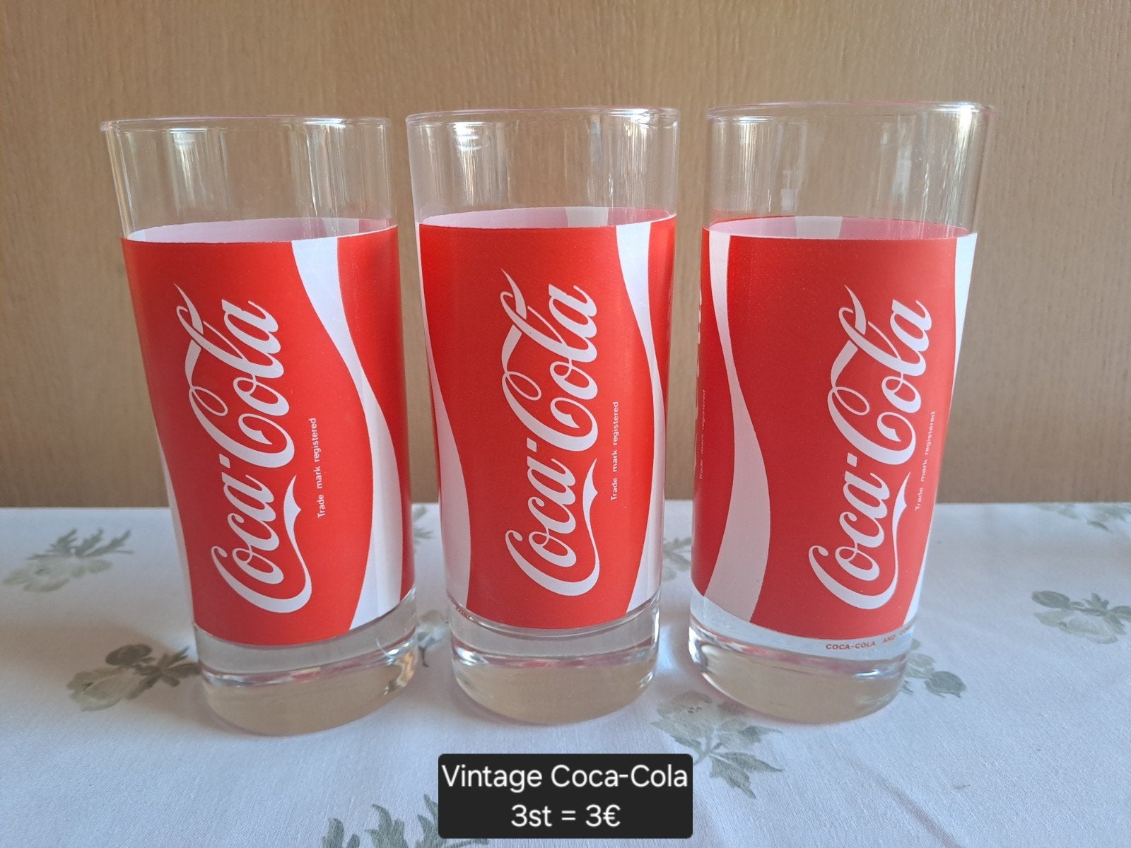Coca-Cola glazen, Verzamelen, Ophalen