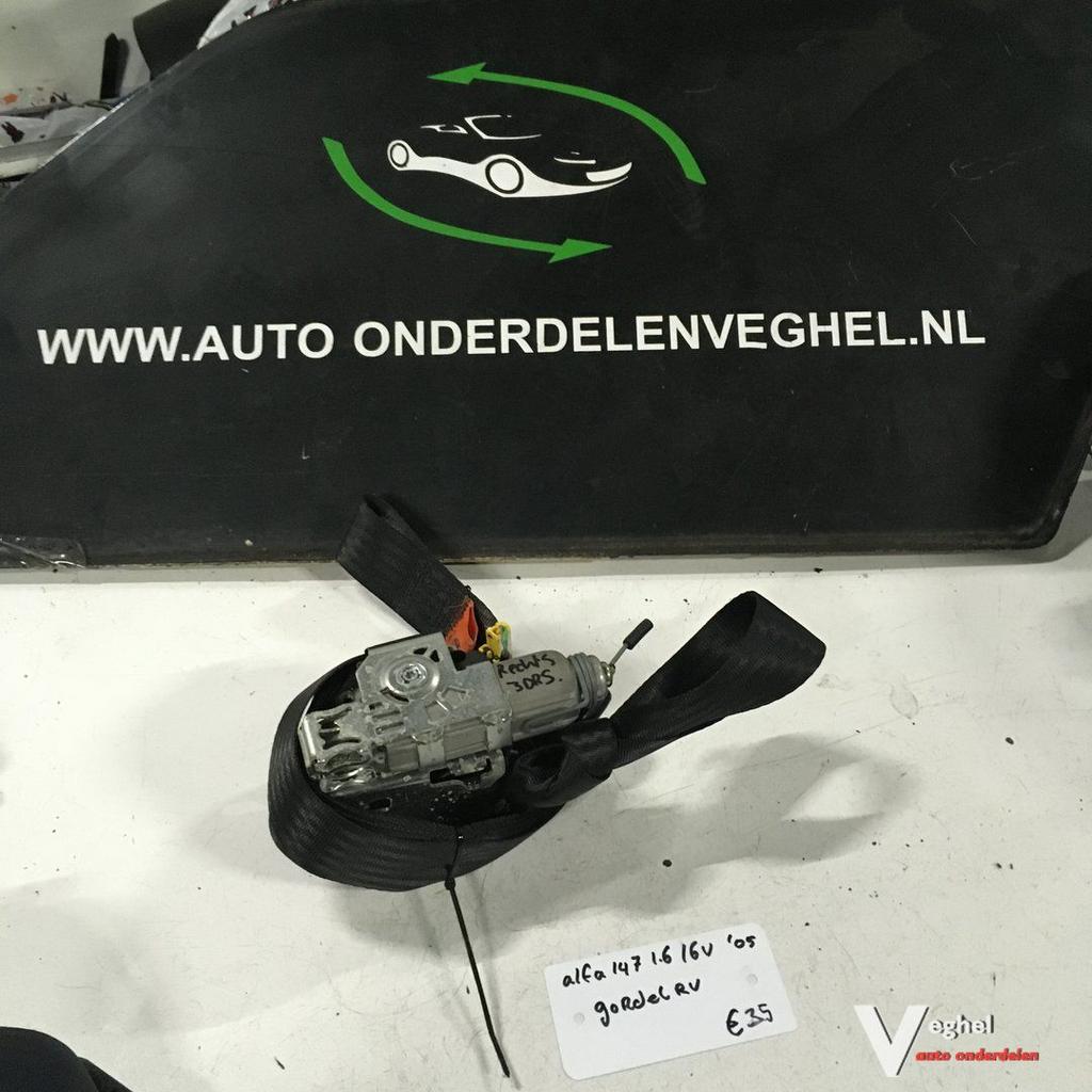 Alfa 147  1.6 16v  2005  Gordel Linksvoor of Rechtsvoor, Auto-onderdelen, Gebruikt, -, -, Ophalen of Verzenden