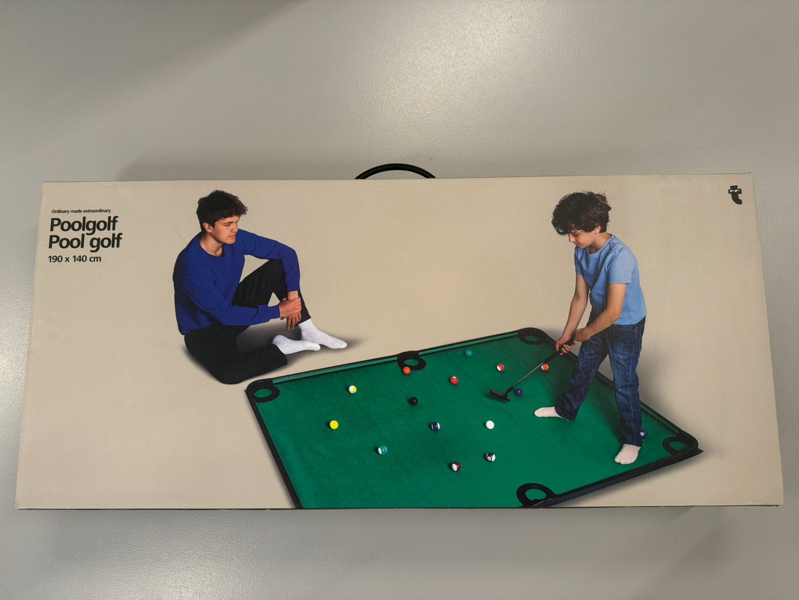 Poolgolf, Ophalen, Zo goed als nieuw