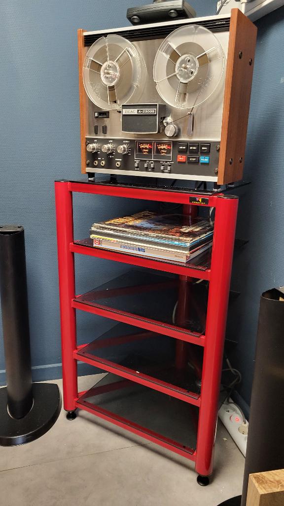 Hifi rack voor platenspeler en versterker, Ophalen, Zo goed als nieuw, Platenspeler, Overige merken
