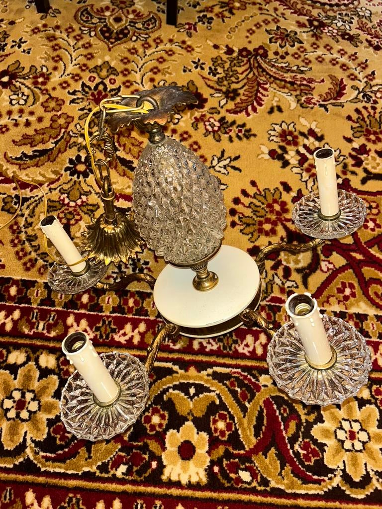 Antieke kristallen luster, Antiek en Kunst, Ophalen