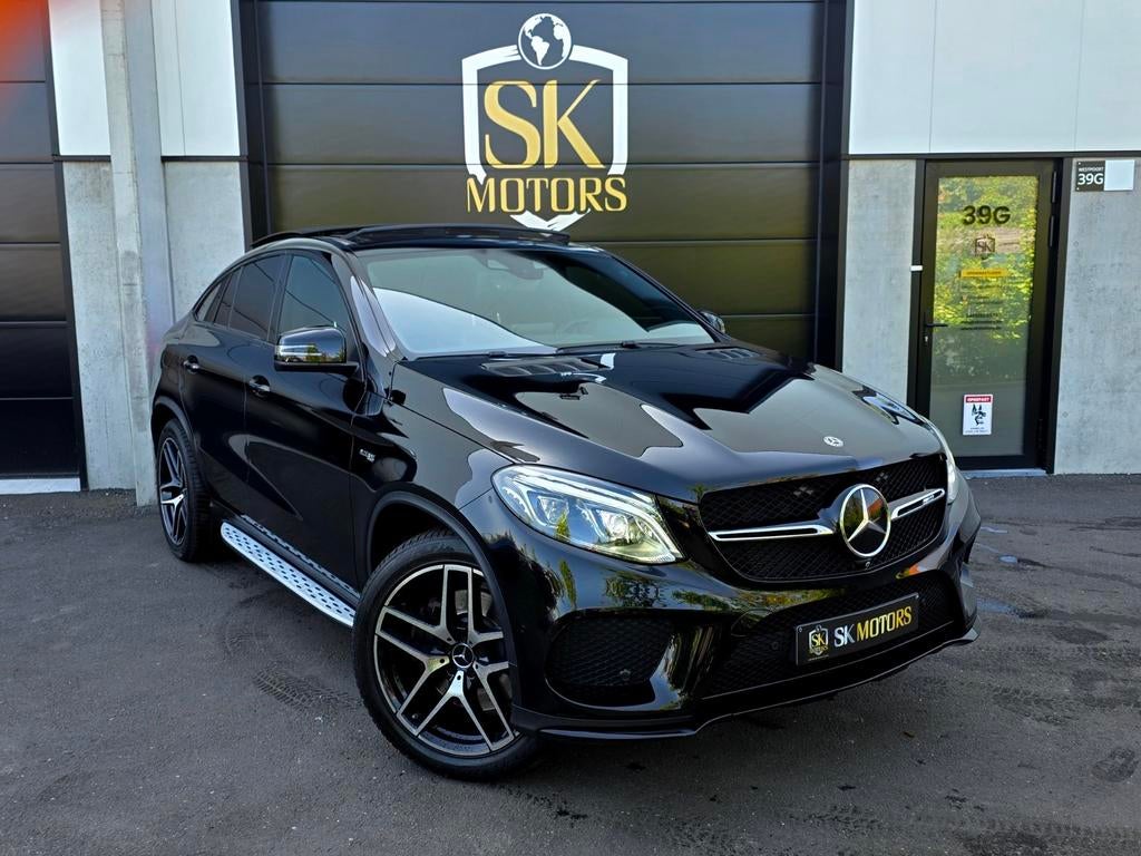 GLE43 AMG NightPack 21" Pano Airmatic ADS+ 360 Nappa Harman, Auto's, Mercedes-Benz, Bedrijf, Te koop, GLE Coupé, 360° camera, 4x4