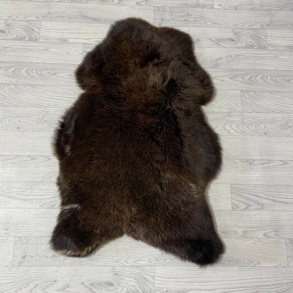 Schapenvacht voor hond en kat bruin wit 95x60cm | Lederstore, Autres marques, Enlèvement ou Envoi, Neuf, Autres types