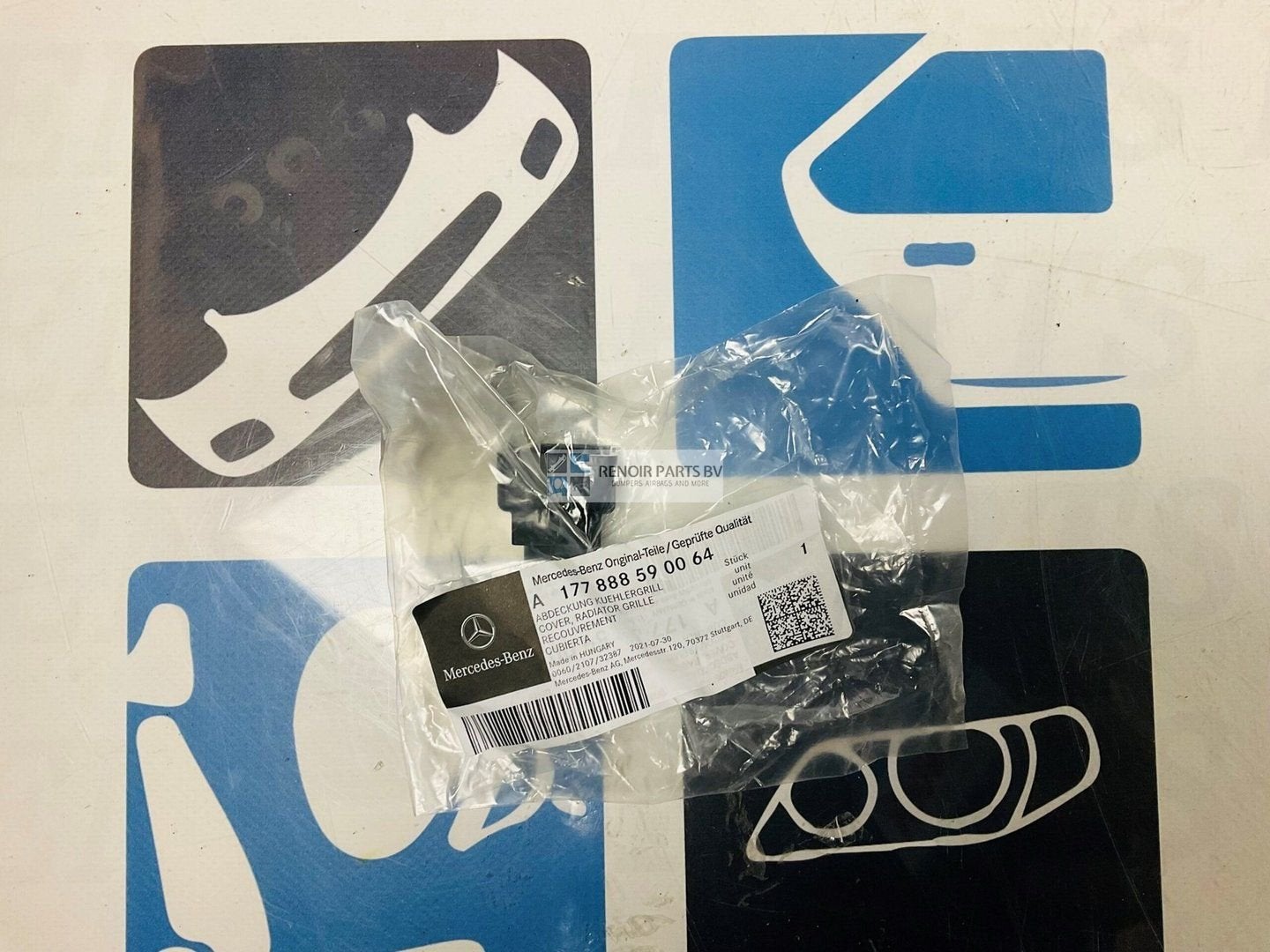 Grill Camera Houder Mercedes A W177 CLA W118 A177888590064 A, Gebruikt, -, -, Ophalen of Verzenden