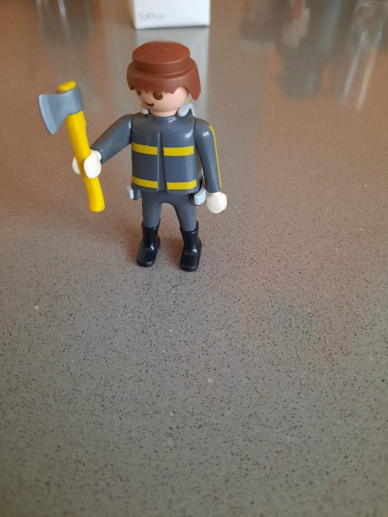 Playmobil vintage onderdelen 3882: brandweerman, Ophalen, Gebruikt, Losse onderdelen