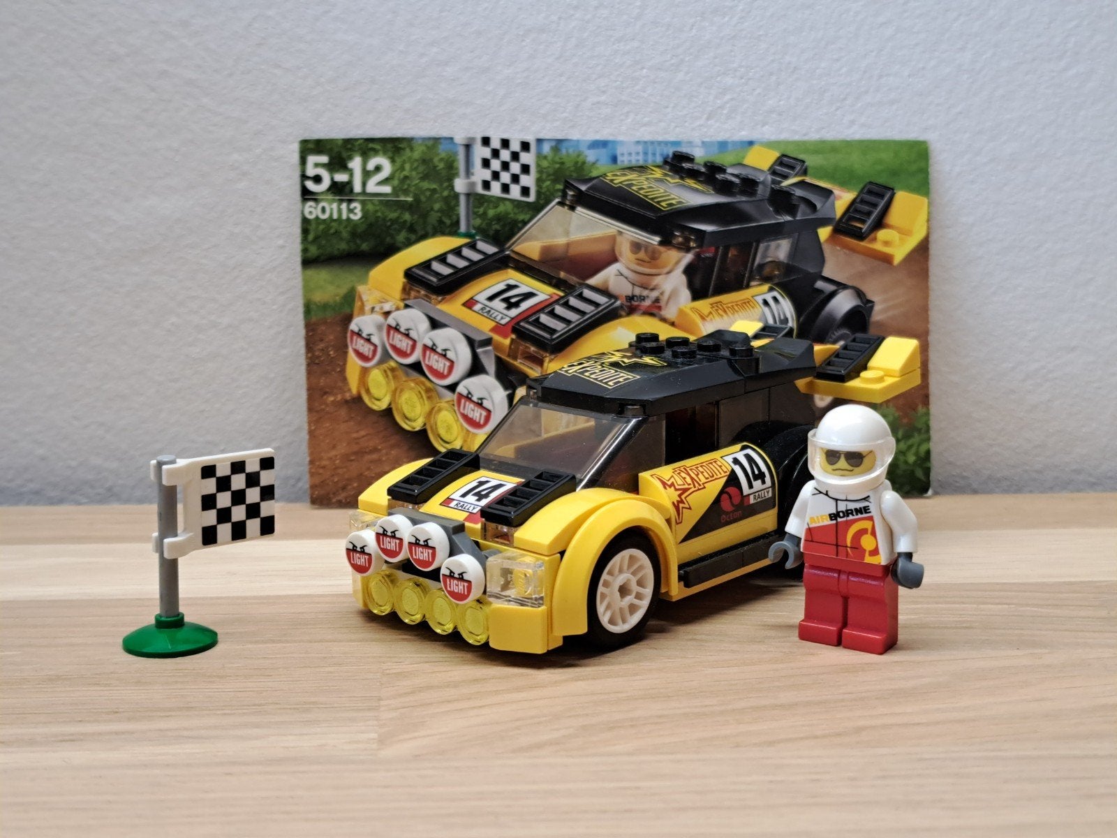 Lego City set 60113 - rally car, Ophalen of Verzenden, Complete set, Lego, City