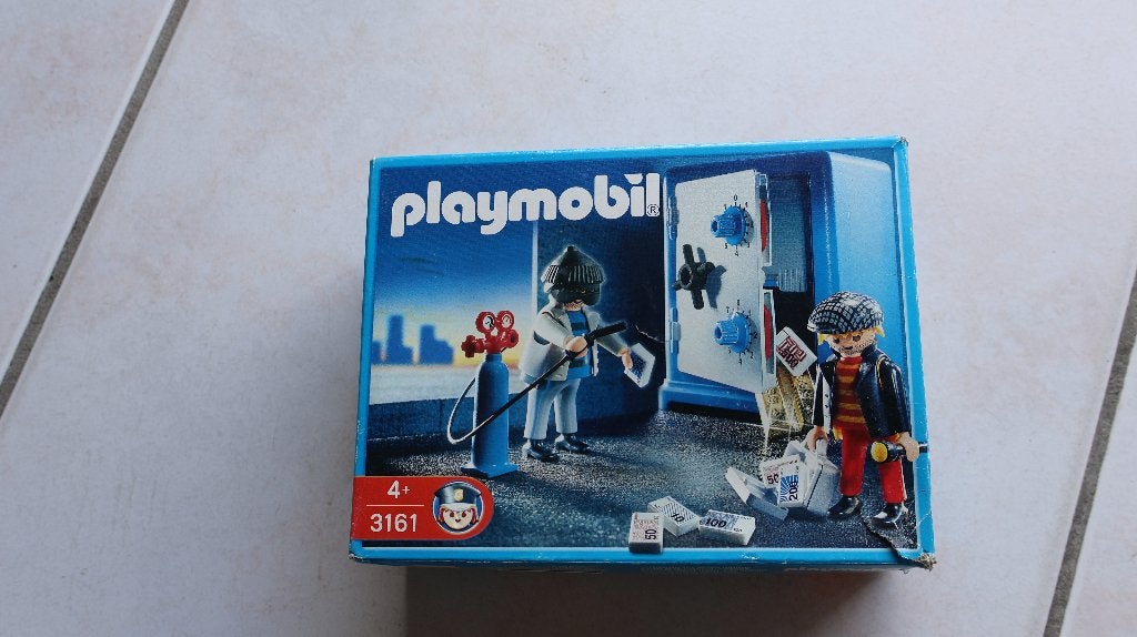 Playmobil 3161 – Kluisroof / Bankoverval set (met doos), Ophalen, Complete set, Overige typen, Zo goed als nieuw