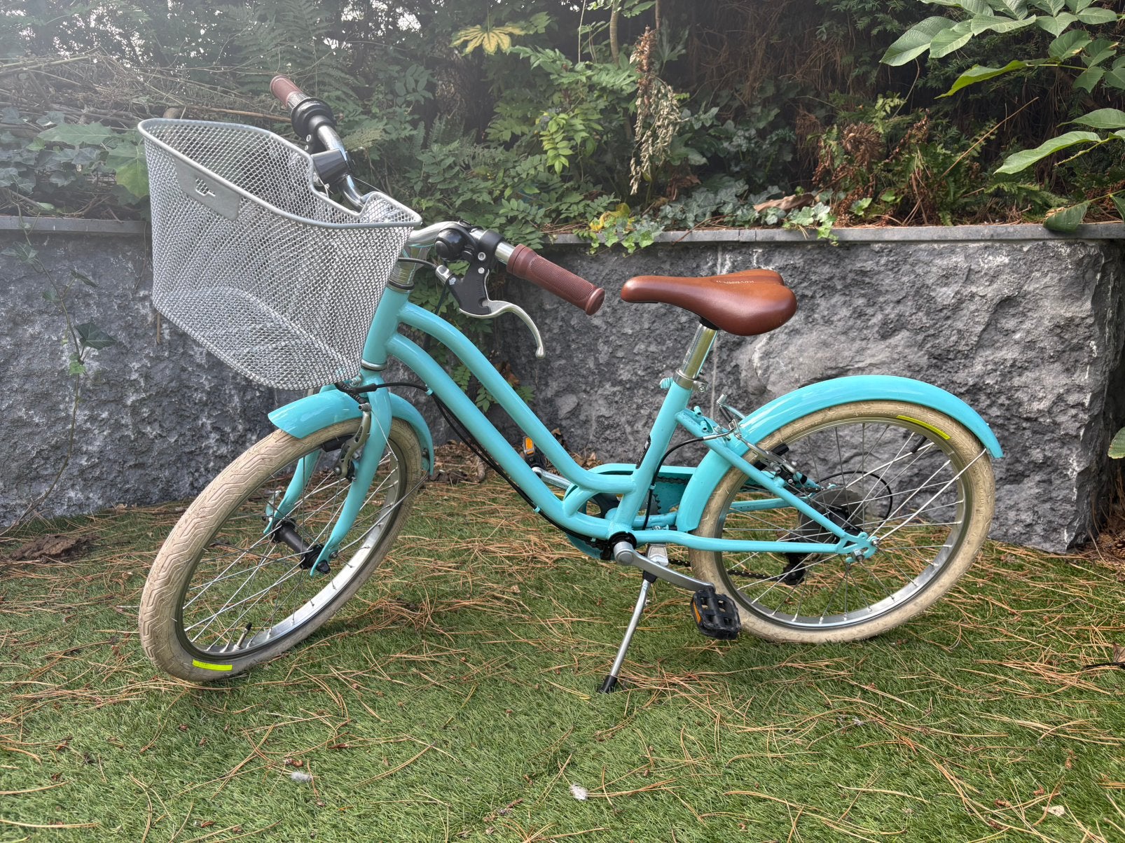 Vélo 20 pouces enfants - vélo pour filles - B-Twin - 2024, Vitesses, Frein sur jante, Comme neuf, 20 pouces