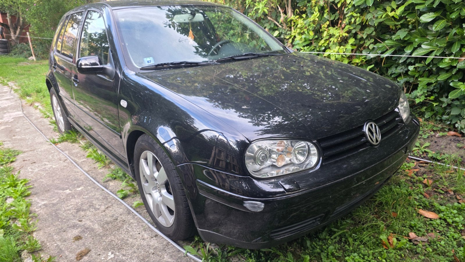 Volkswagen golf 4 2002 1.9 tdi 150 cv, Auto's, Zwart, Lederen bekleding, Zwart, Leder