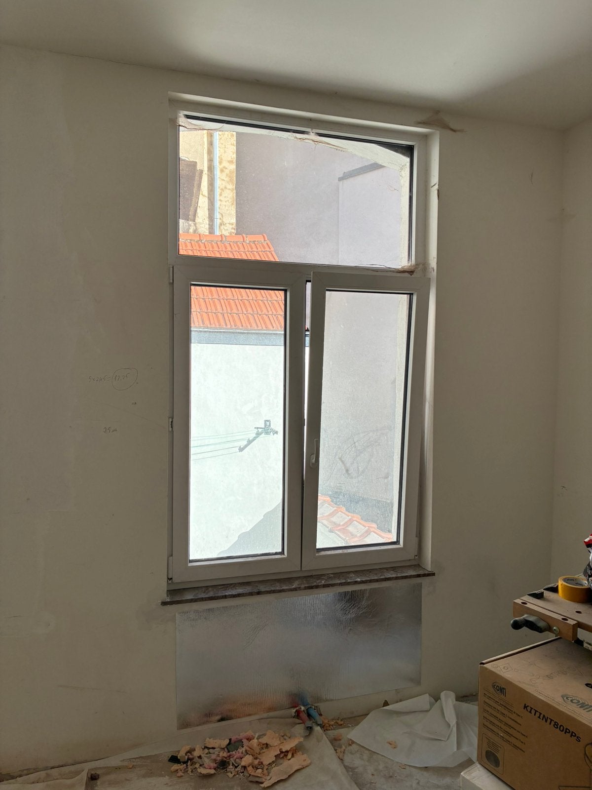 Grand chassis avec vitrage Pilkington Insulight Therm, Bricolage & Construction, Enlèvement, Comme neuf