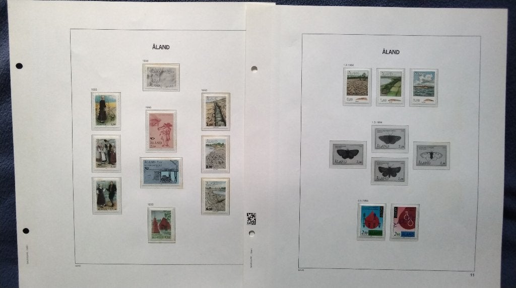 Verzameling Åland 1993-2007 **., Envoi