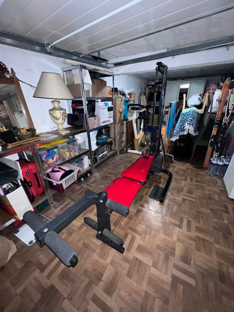 Station de Musculation - avec accessoires, Enlèvement, Utilisé, Jambes, Autres types