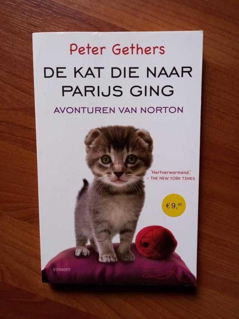 De kat die naar Parijs ging - Peter Gethers, Boeken, Romans, Nieuw, Amerika, Verzenden