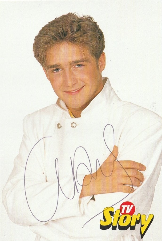Christoff - foto met handtekening - 1996, Ophalen of Verzenden, Zo goed als nieuw, Foto of Kaart, Gesigneerd