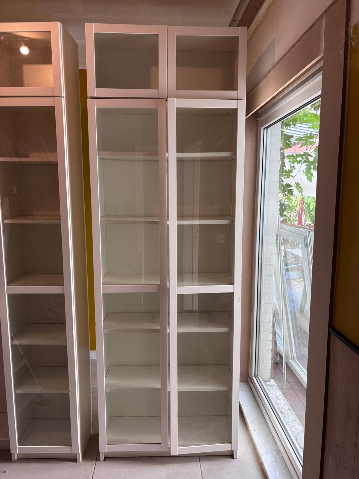 Ikea legplanken en deuren voor Billy (wit), Enlèvement, Utilisé