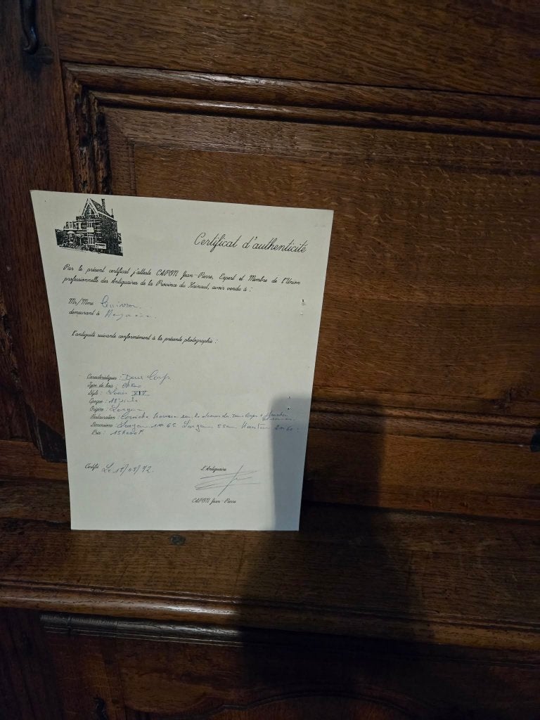Buffet Deux-Corps en Chêne Lorraine Louis XIV Certifié, Antiquités & Art, Enlèvement