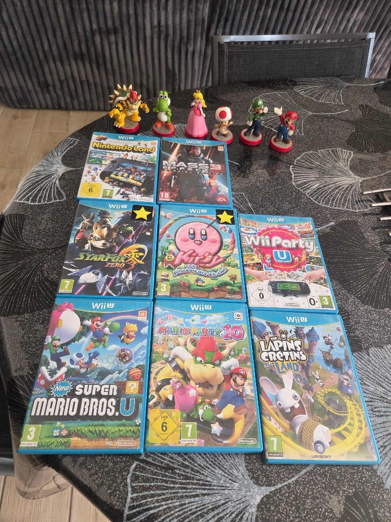 jeux wii u et amibo, Consoles de jeu & Jeux vidéo, Enlèvement, Comme neuf