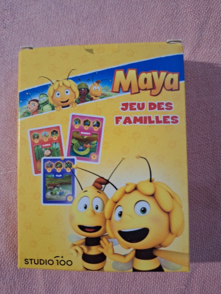 Maya the Bee Family Game Studio 100 kaartspel, Ophalen of Verzenden, Nieuw, Kwartet(ten)