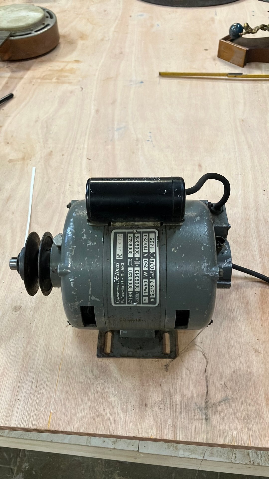 Moteur électrique, Bricolage & Construction, Enlèvement, Utilisé, Moteur électrique