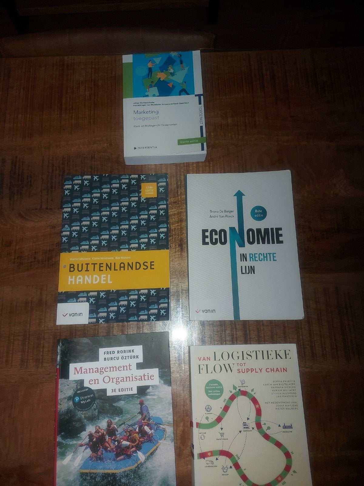 Bundel 5 studieboeken Hoger Onderwijs uitstekende staat, Ophalen of Verzenden, Zo goed als nieuw, Hoger Onderwijs