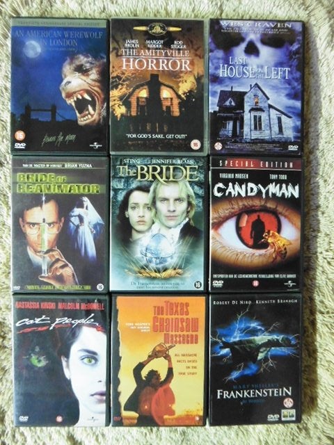 Horror Klassiekers/Rarities op DVD, Enlèvement ou Envoi, Anglais, Horreur, À partir de 16 ans