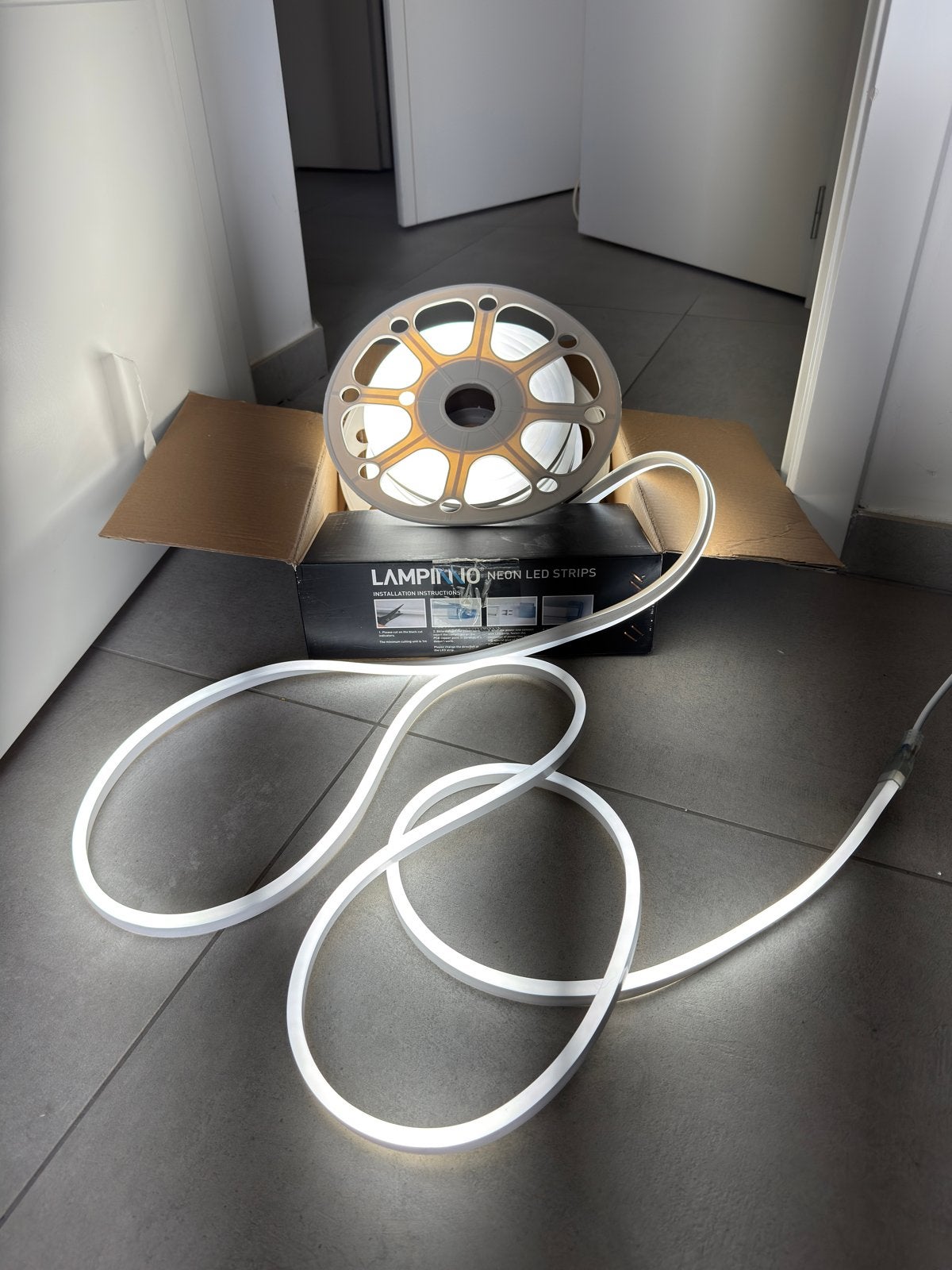 20m Neon LED Strip IP65 Waterdicht 6000K Nieuw, Huis en Inrichting, Lampen | Overige, Ophalen, Nieuw