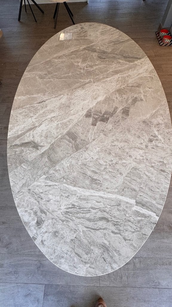 Eettafel, Huis en Inrichting, Ophalen, 100 tot 150 cm, 200 cm of meer, Vijf personen of meer