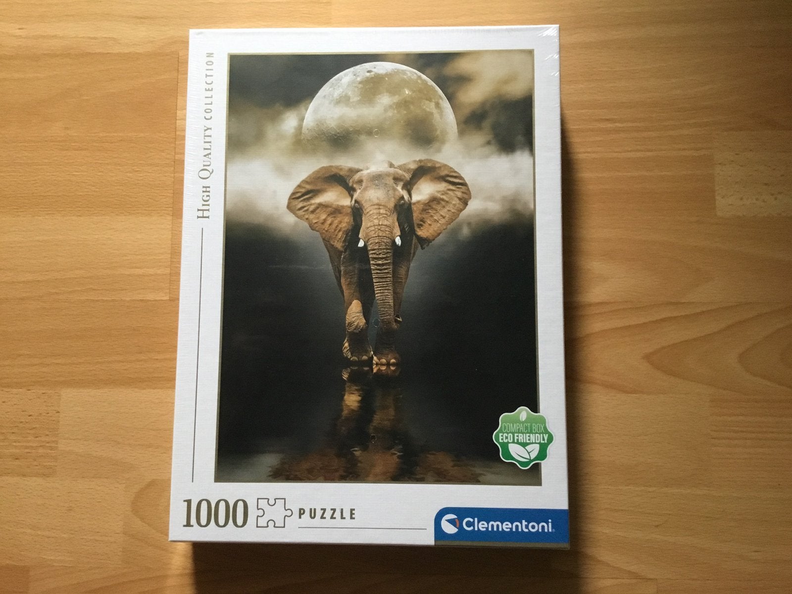 Puzzel The Elephant 1000 stukjes, Ophalen of Verzenden, 500 t/m 1500 stukjes, Legpuzzel
