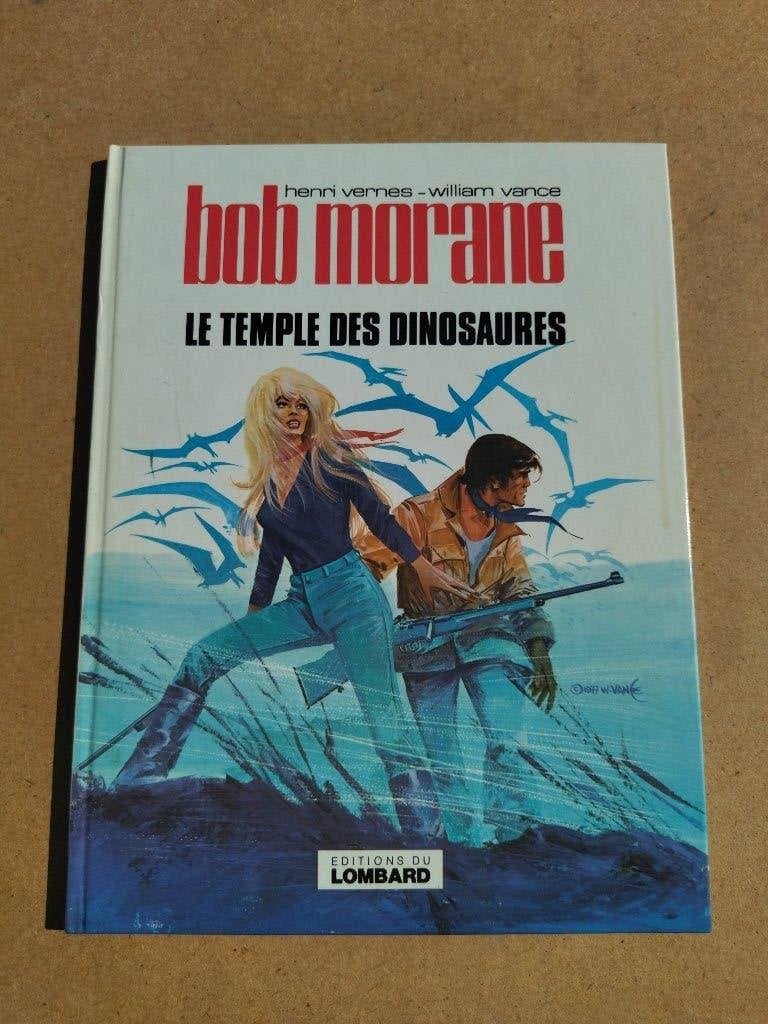 Bob Morane - Le temple des dinosaures / EO 1977, Gelezen, Vernes - Vance, Eén stripboek, Ophalen of Verzenden