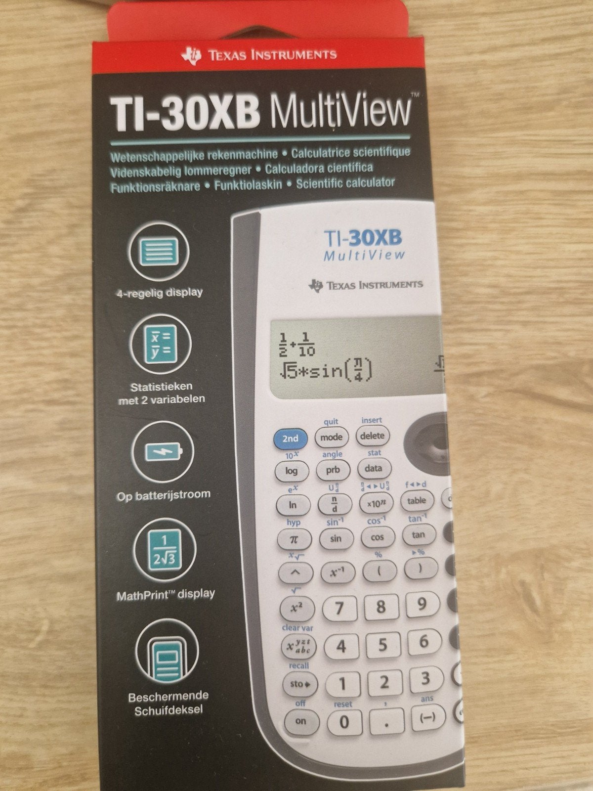 Texas Instruments TI-30XB MultiView – nieuw & ongeopend, Enlèvement, Neuf