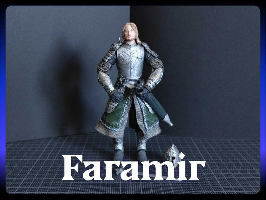 ToyBiz LOTR | Faramir (2002), Collections, Enlèvement, Comme neuf, Figurine