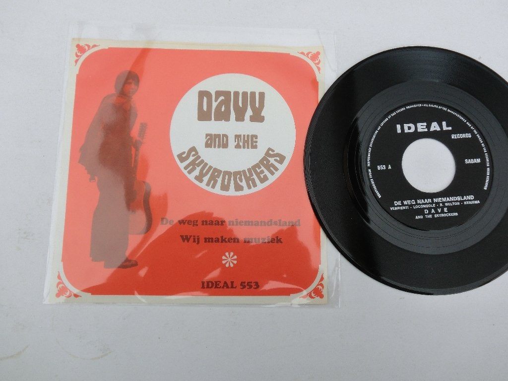 Davy and the Skyrockets De weg naar niemandsland, Cd's en Dvd's, Verzenden, Zo goed als nieuw, 7 inch, Nederlandstalig