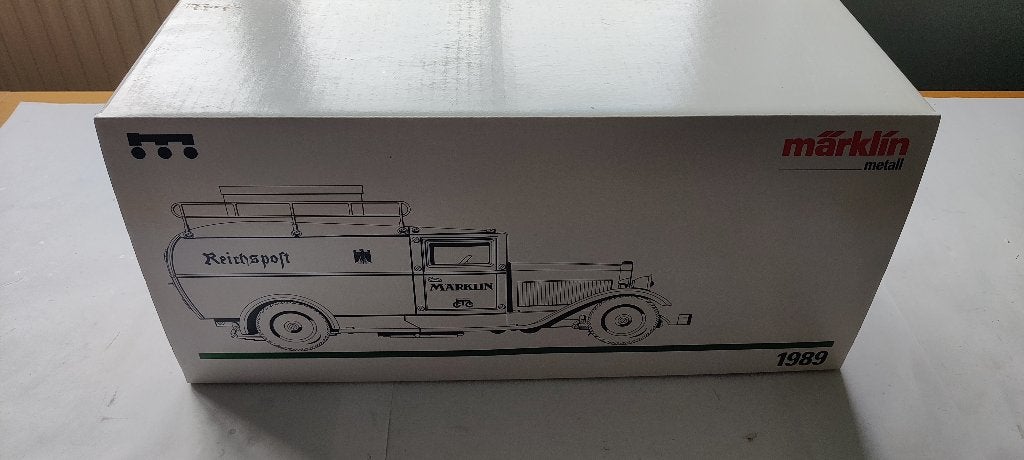 Märklin 1989 "Reichspost" bestelwagen 1:16, Hobby en Vrije tijd, Ophalen of Verzenden, Zo goed als nieuw, Auto